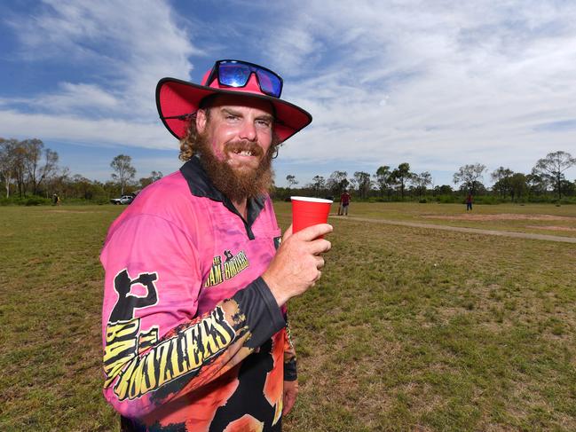 Charters Towers Goldfield Ashes 2025. Ashlee Patterson from the Bamboozlers at Drink-A-Stubbie  Downs. Picture: Evan Morgan