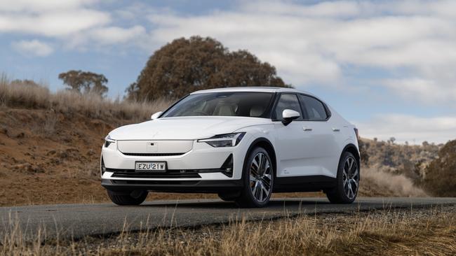 The Polestar 2 electric car is an impressive machine.