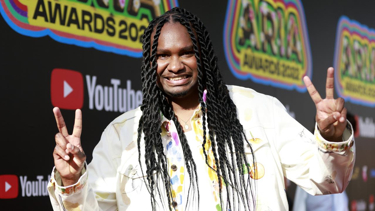 Baker Boy attends the 2022 ARIA Awards. Picture: Getty Images