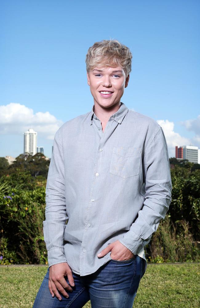 Former Australia's Got Talent winner Jack Vidgen. Picture: Tim Hunter