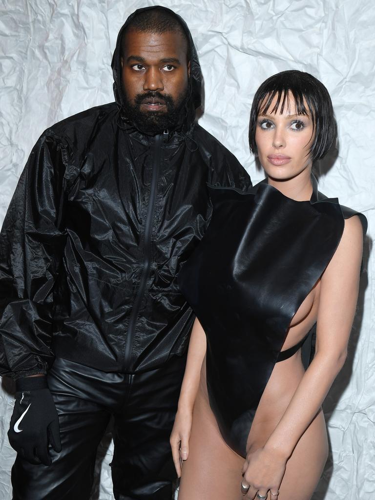 The rapper is now married to Aussie architect Bianca Censori. Picture: Alessandro Levati/Getty Images