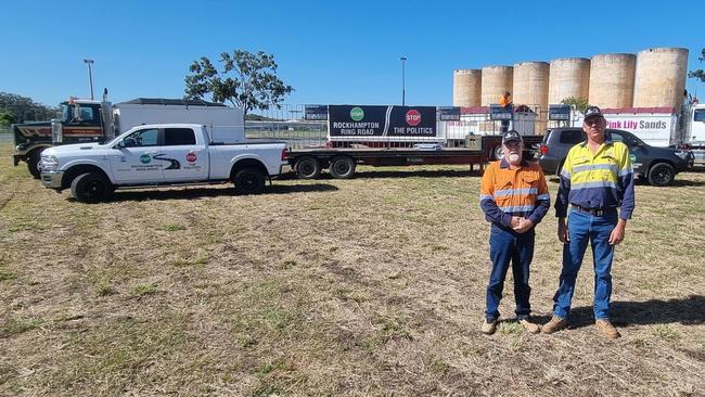 SMW Group CEO Jack Trenaman and Jason Thomasson from JRT were part of the group making the trip to Canberra.