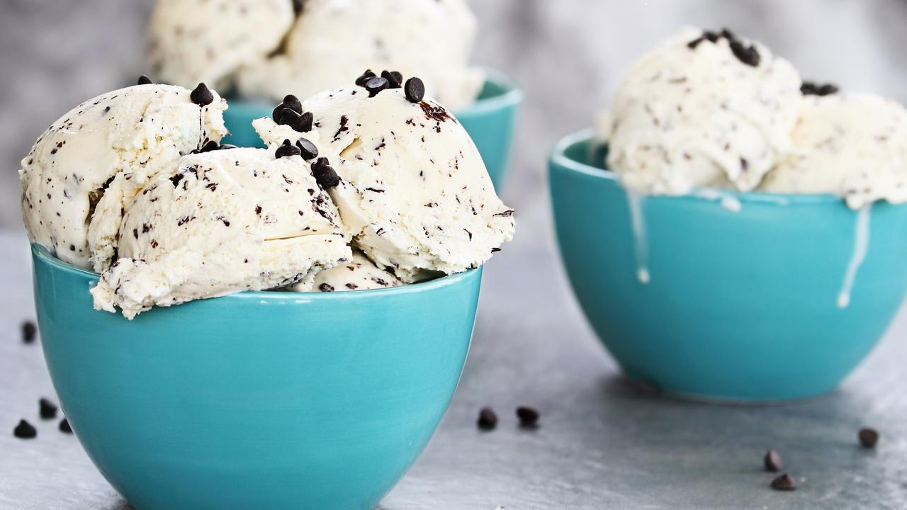 Chocolate chip ice cream – once a beloved freezer staple – could soon become obsolete. Picture: iStock