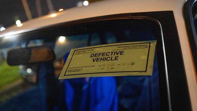 A car is deemed defective. Picture: Mark Stewart