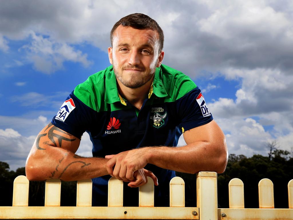 Josh Hodgson joined the Raiders in 2015. Picture: Mark Evans