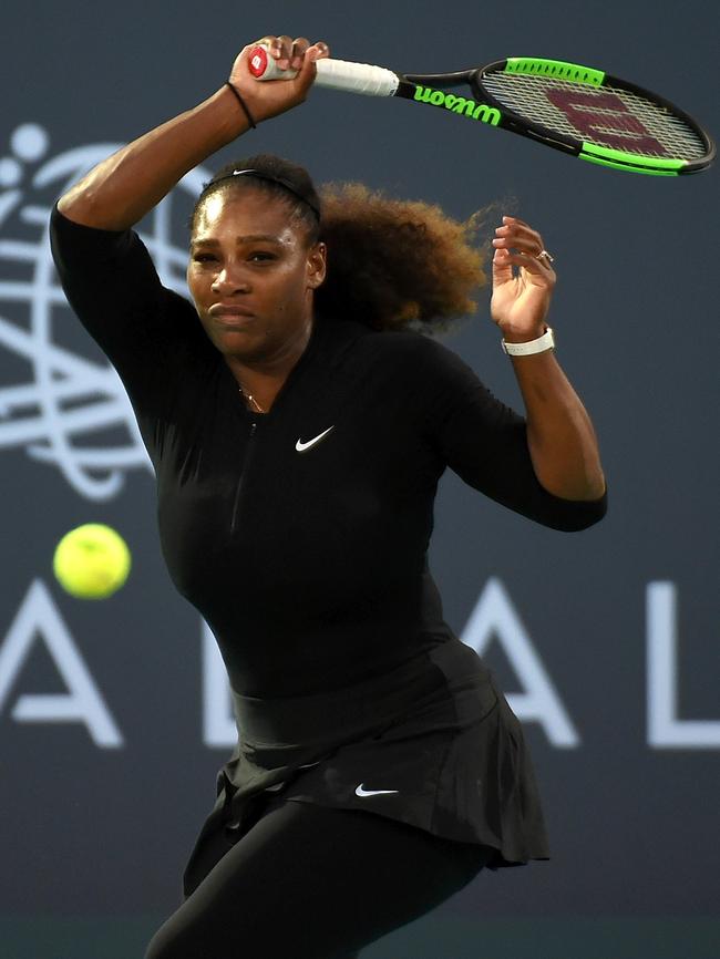 Serena Williams missed the Australian Open.