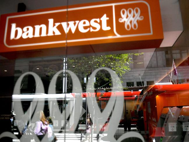 SYDNEY, AUSTRALIA - NewsWire Photos APRIL 12, 2021.Generic imagery of Bank West  in Sydney. Picture: NCA NewsWire / Jeremy Piper