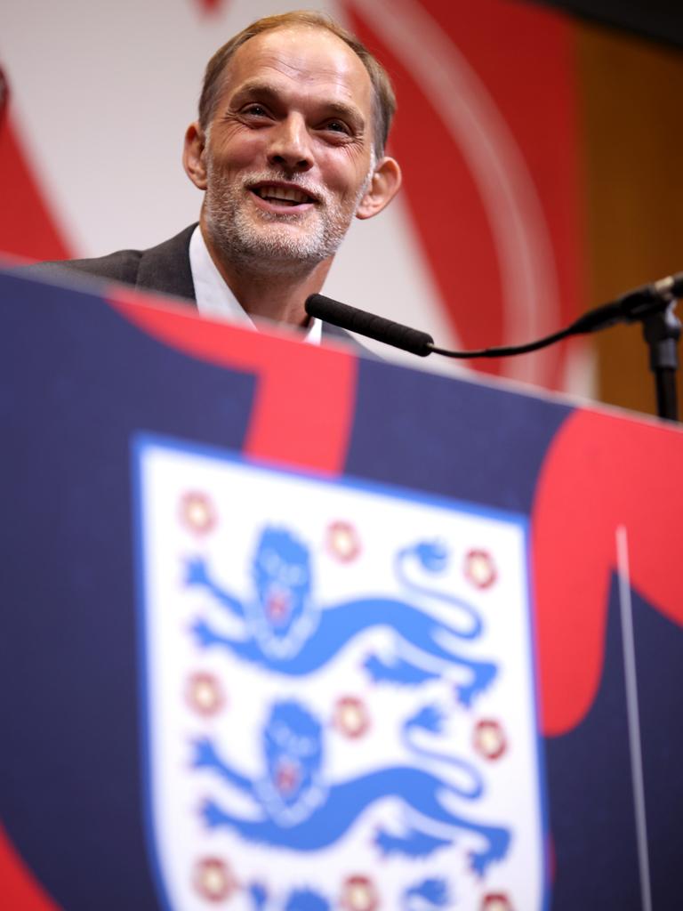 Thomas Tuchel is the new manager of England. (Photo by Ryan Pierse/Getty Images)