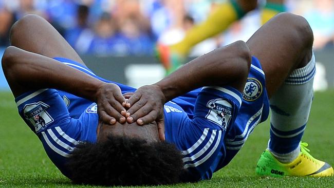 Chelsea's Brazilian midfielder Willian.