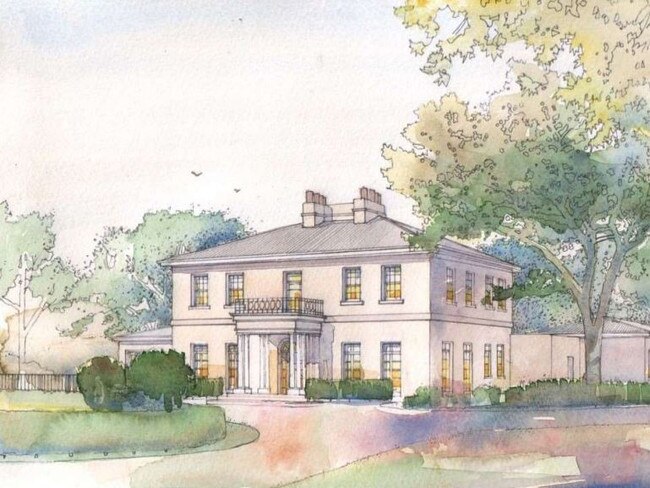 An artist’s impression of the proposed childcare at Horningsea Park House.