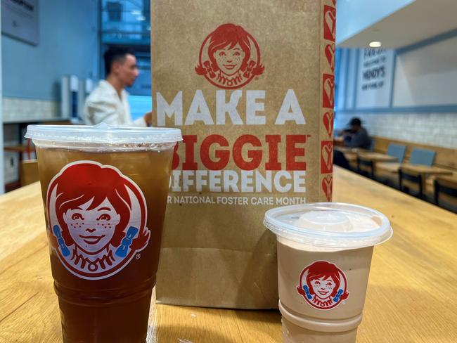 Wendy’s has 7000 stores globally. Picture: Benedict Brook/news.com.au.
