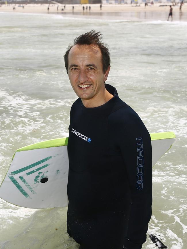 All smiles at Bondi Beach. Picture: John Appleyard