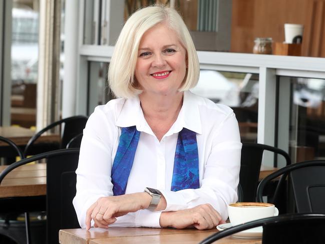 Karen Andrews our federal MP is sitting for a profile piece for Eye.Picture by Richard Gosling