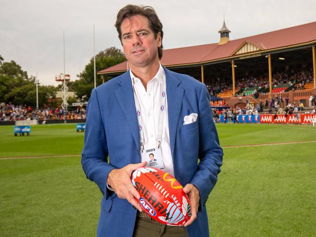 Former AFL boss Gill McLachlan is on the Amplify board. Picture: Ben Clark