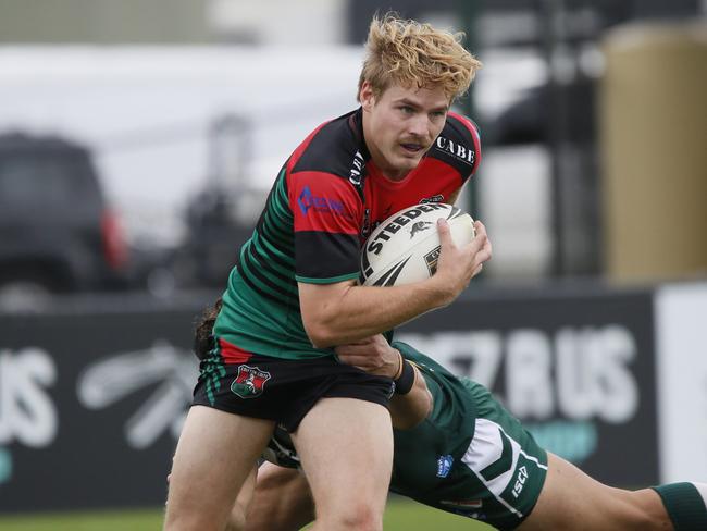 Fullback Jesse Poulsen scored Colyton’s final try. Picture: Warren Gannon Photography