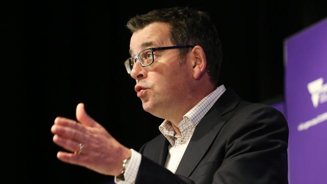 Victorian Premier Dan Andrews announces the lockdown of Metropolitan Melbourne and Mitchell Shire for 6 weeks. Picture: NCA NewsWire/Ian Currie