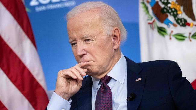 US President Joe Biden has been assisting Israel with a hostage release deal. Picture: Brendan Smialowski / AFP