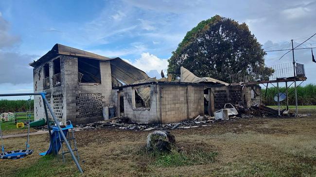 A family in the Burdekin has lost everything in a house fire on Hurney Rd, Home Hill on March 8. Picture: Supplied