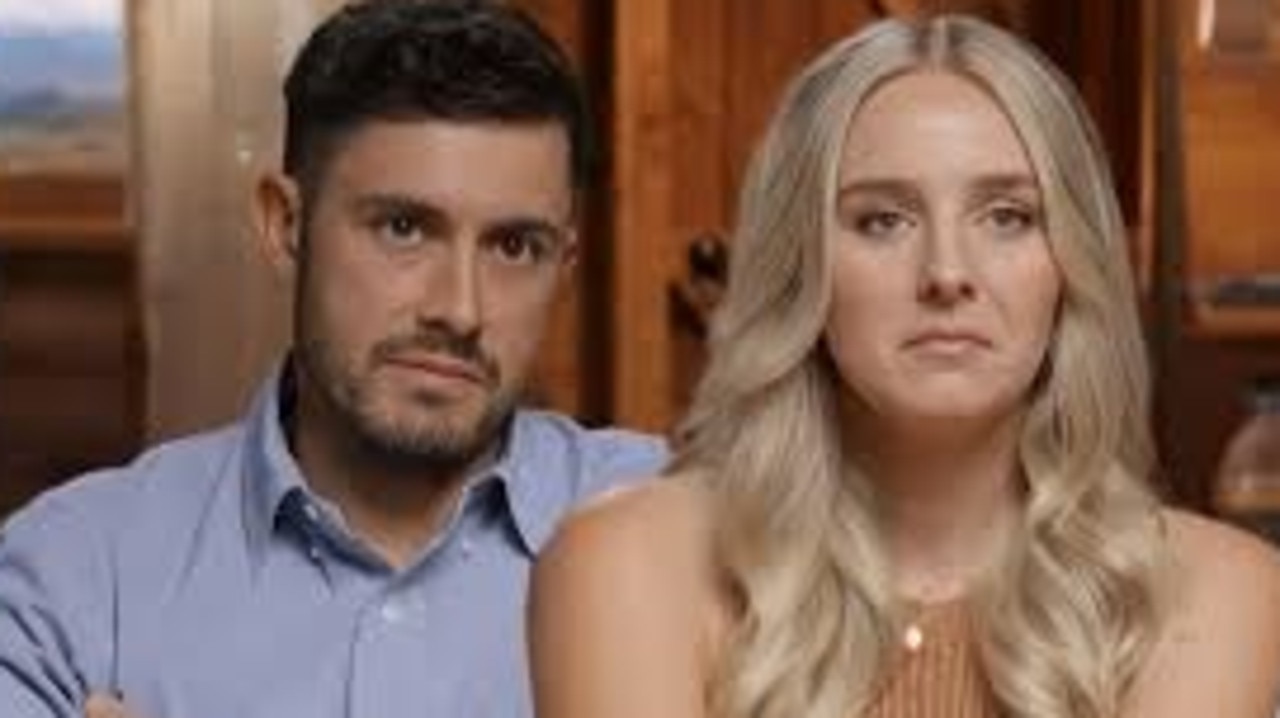 The Block’s Jesse and Paige have postponed their wedding. Picture: Nine