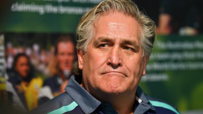 Rugby Australia's director of rugby Scott Johnson. Picture: AAP