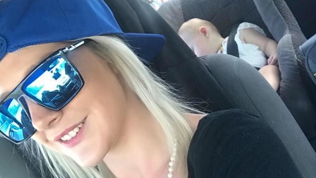 Kerri-Ann Conley (pictured) was using up to $200 worth of the drug ice a day before the deaths of her daughters Darcey-Helen and Chloe-Ann Conley in 2019. Picture: Supplied / Facebook