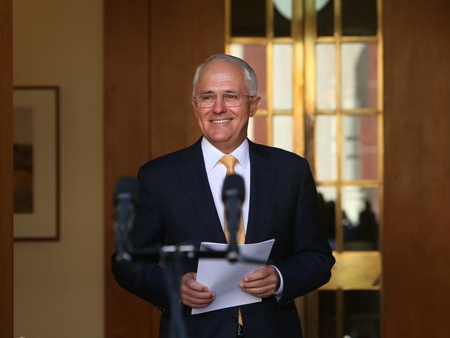 PM Malcolm Turnbull has moved the budget forward to May 3. Picture: Kym Smith.