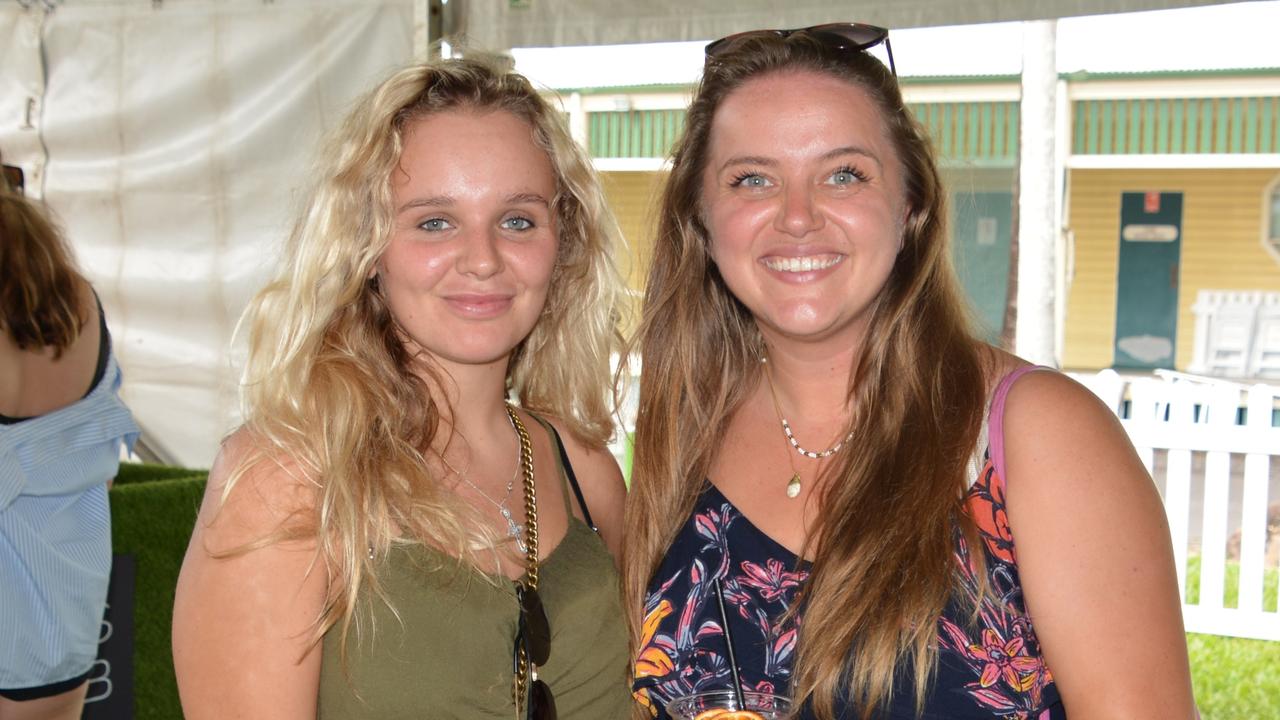 Rosey and Charlotte at Savour TNQ at Port Douglas Carnivale on May 25. PIcture: Bronwyn Farr