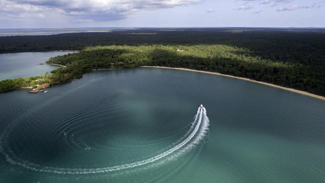 Seven Spirit Bay on the Cobourg Peninsula, NT. Picture: Tourism NT