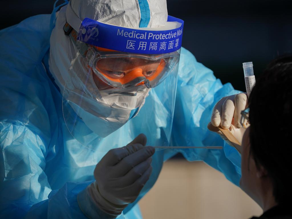 The world is racing to develop a COVID-19 vaccine – but manufacturing and deploying it will rely heavily on China. Picture: Getty Images