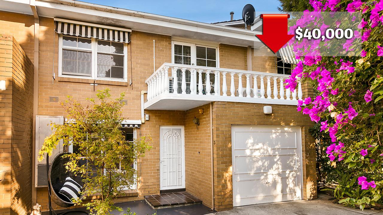 3/242 Woodland Street in Strathmore, Victoria fetched just $750,000 in March 2018, down from $790,000 in October 2017. Picture: realestate.com.au