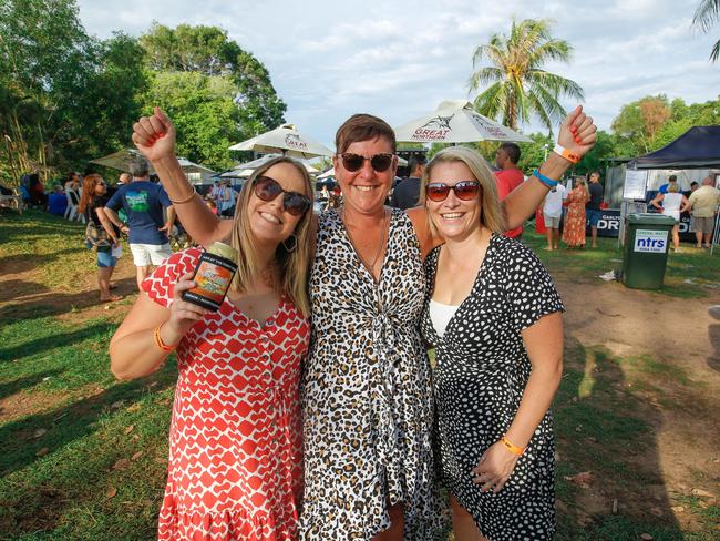 Territorians relished the opportunity to sing and dance at a number of major music festivals at Darwin Ski Club. Picture: GLENN CAMPBELL