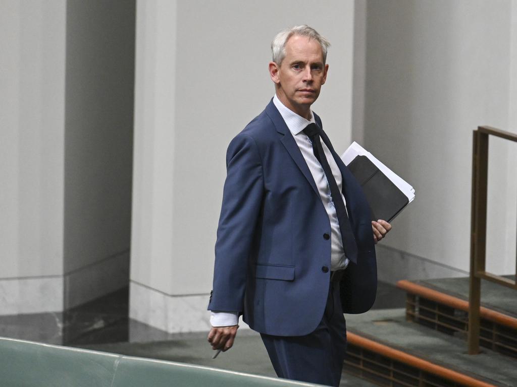 Andrew Mr Giles has vowed to remain in his portfolio despite increased political pressure from the federal opposition to resign. Picture: NewsWire / Martin Ollman