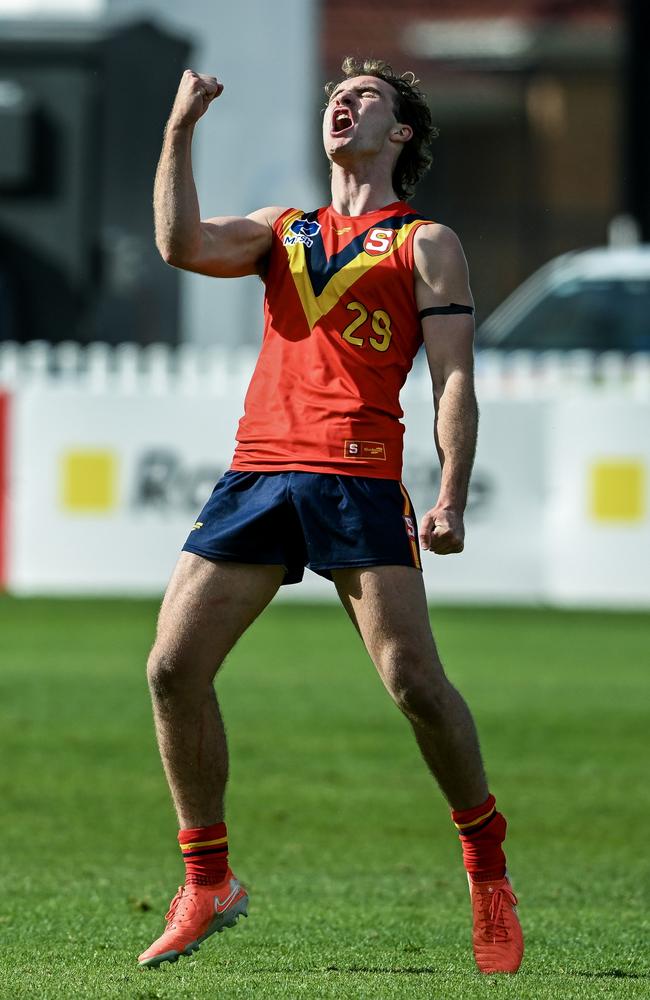 Dyson Sharp (c) starred for South Australia. Picture: Getty Images