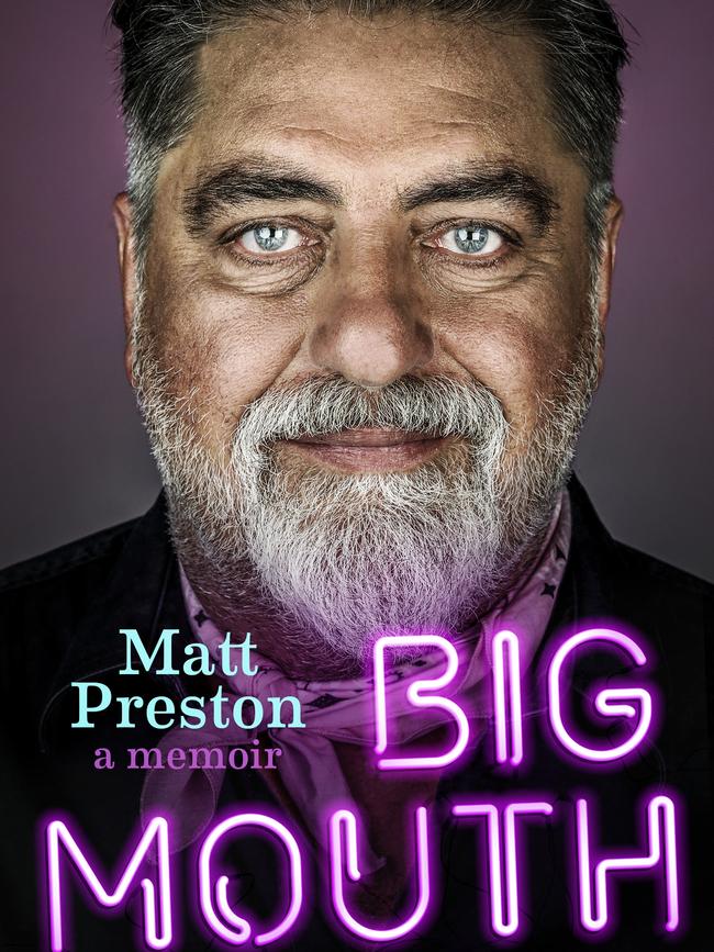 His memoir, Big Mouth.