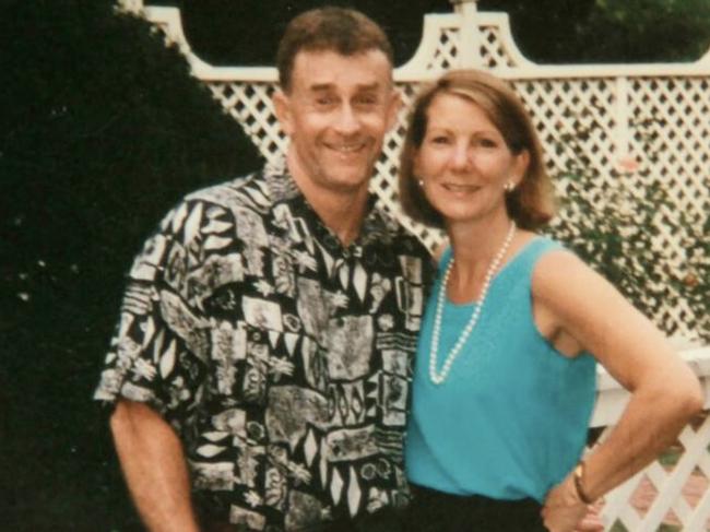 Supplied  Michael Peterson and his then-wife, Kathleen Peterson. Picture: Supplied