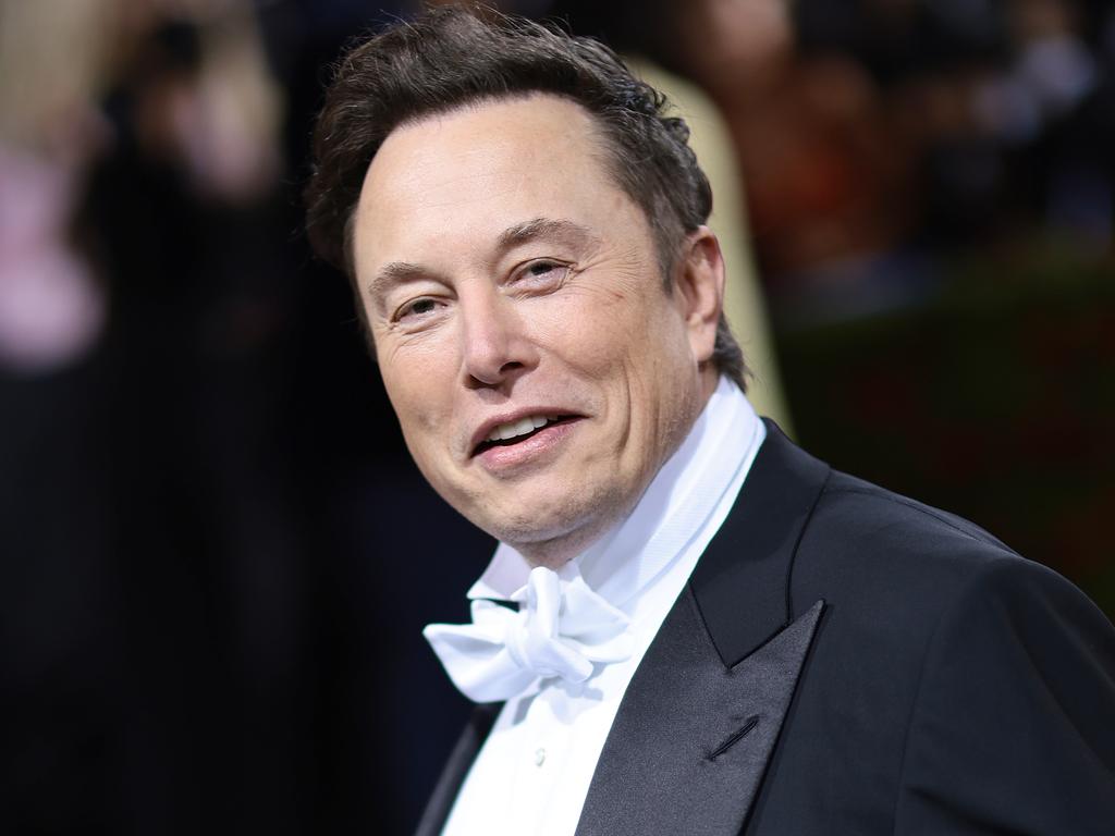 Musk came under fire in 2020 for his “pronouns suck” tweet. Picture: Dimitrios Kambouris/Getty Images for The Met Museum/Vogue