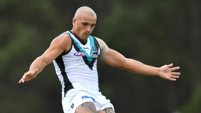 Sam Powell-Pepper had a strong pre-season and start to the season before it was suspended because of coronavirus. Picture” AAP Image/Darren England