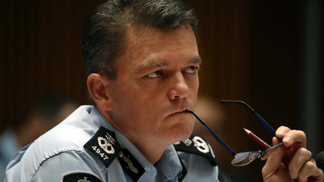 Outgoing AFP Commissioner Andrew Colvin says recent raids on media organisations, including News Corp Australia, were lawful. Picture: Gary Ramage