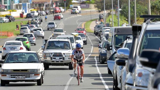 Cyclists are still dicing with death on our roads every day, says the head of Bicycle Queensland. Picture: Warren Lynam