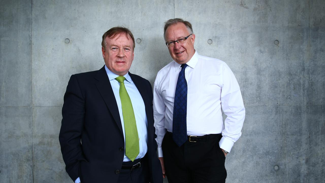 Joseph Healy and David Hornery, co-founders of Judo Bank. Picture: Britta Campion