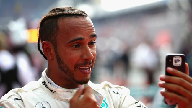 Lewis Hamilton has fired back at F1 pundits.