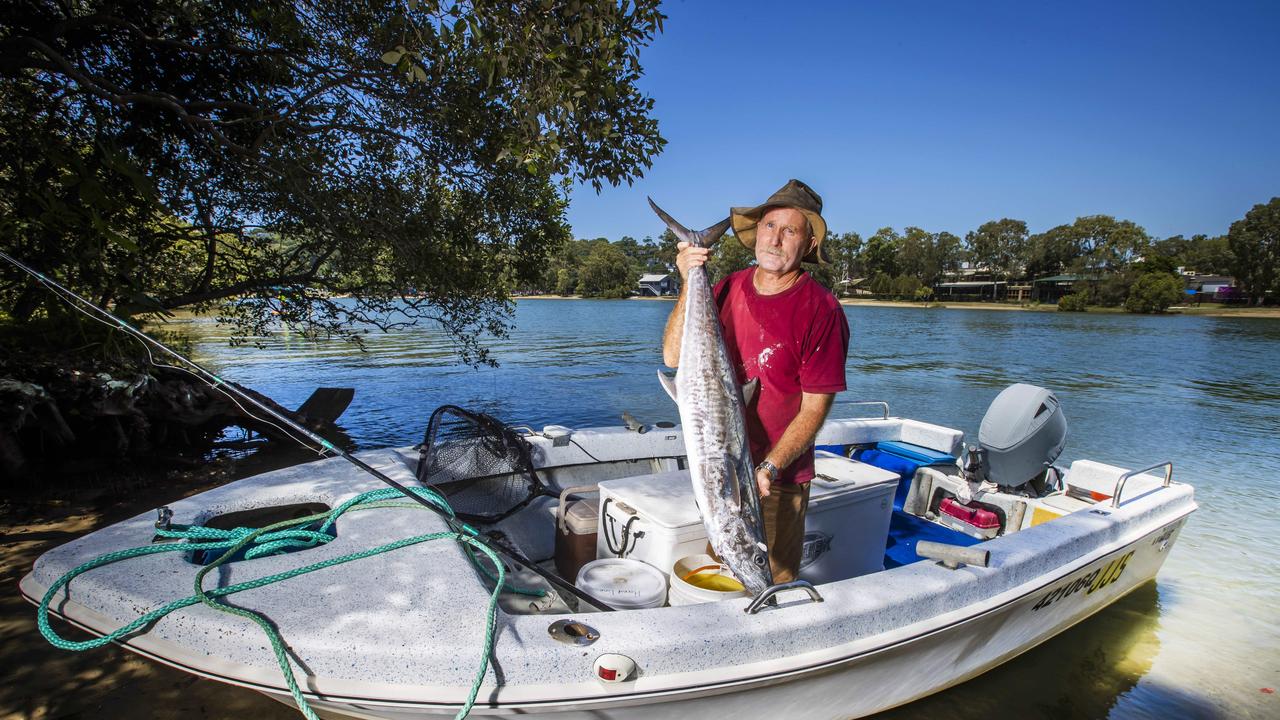 Spanish mackerel commercial fisherman Pat Selman. Mackerel fishers are facing a massive cut in catch quotas and tough new restrictions. Picture: Nigel Hallett