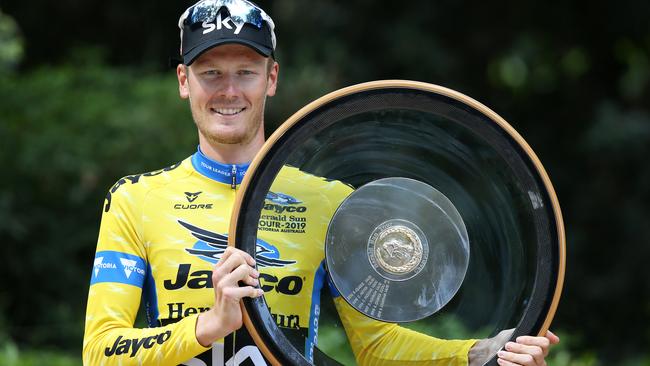 This year’s Herald Sun Tour winner Dylan Van Baarle. Picture: Michael Klein