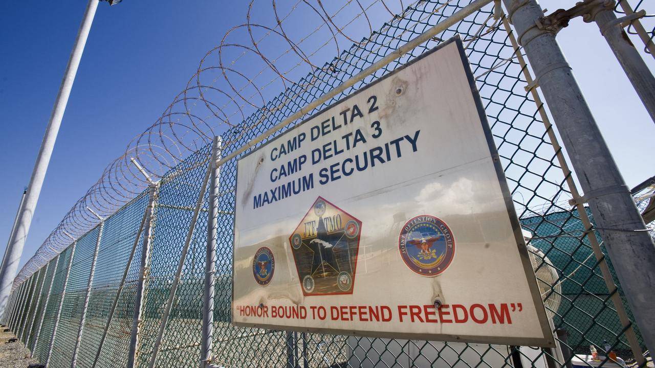 US President Donald Trump he planned to detain 30,000 "criminal illegal aliens" at the notorious Guantanamo Bay military prison, used for holding terrorism suspects since the 9/11 attacks. Trump made the shock announcement as he signed a bill allowing the pre-trial detention of undocumented migrants charged with theft and violent crime. Picture: Paul J. Richards/AFP