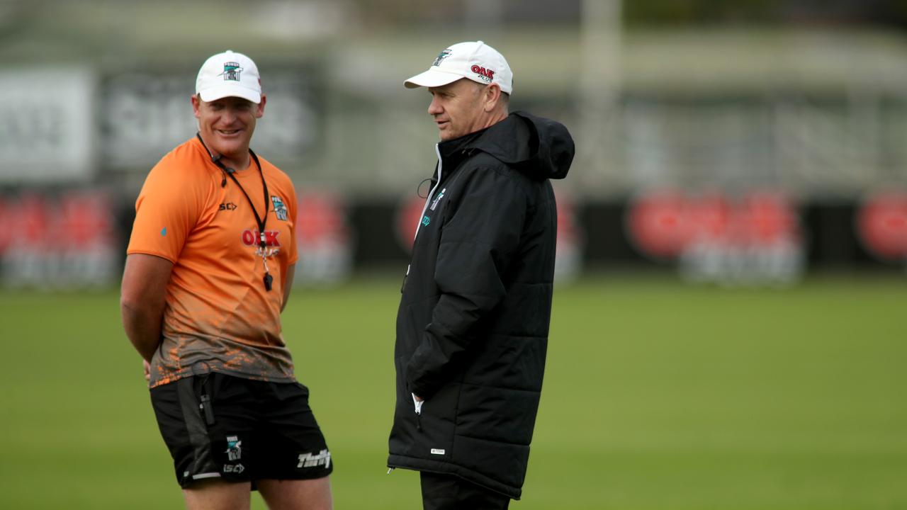 Afl Port Adelaide Assistant Michael Voss Perfect For Carlton Coaching Role The Courier Mail