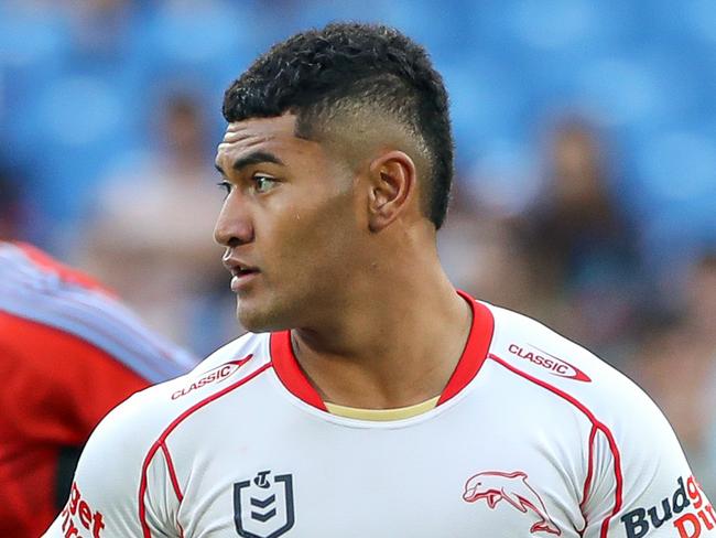 Dolphins halfback Isaiya Katoa in action during the pre-season. Picture: NRL Images