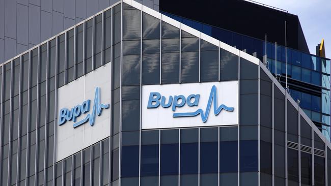 BUPA customers will no longer be covered for certain benefits. Picture: NewsWire/Tertius Pickard