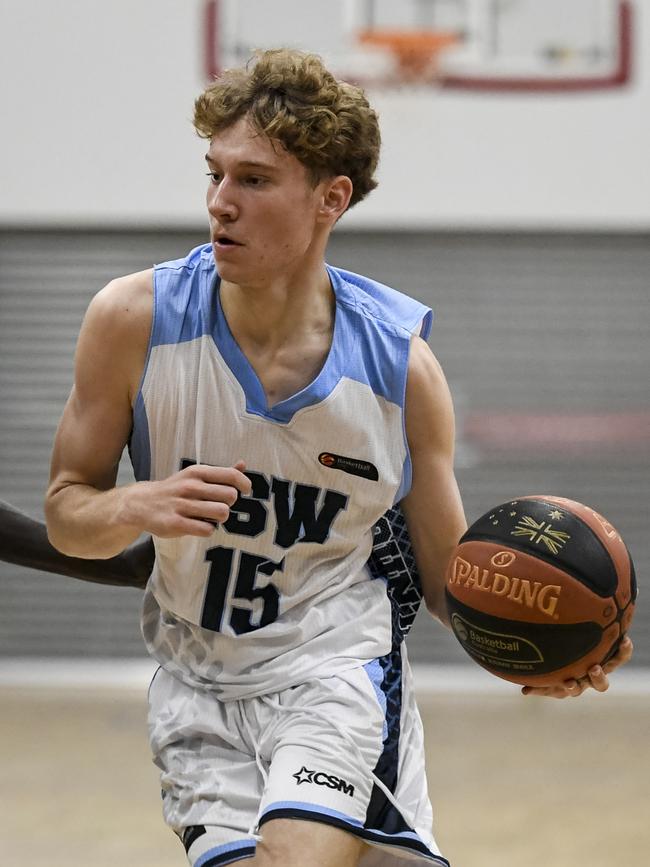 Bradley Ballinger. Picture: Basketball NSW