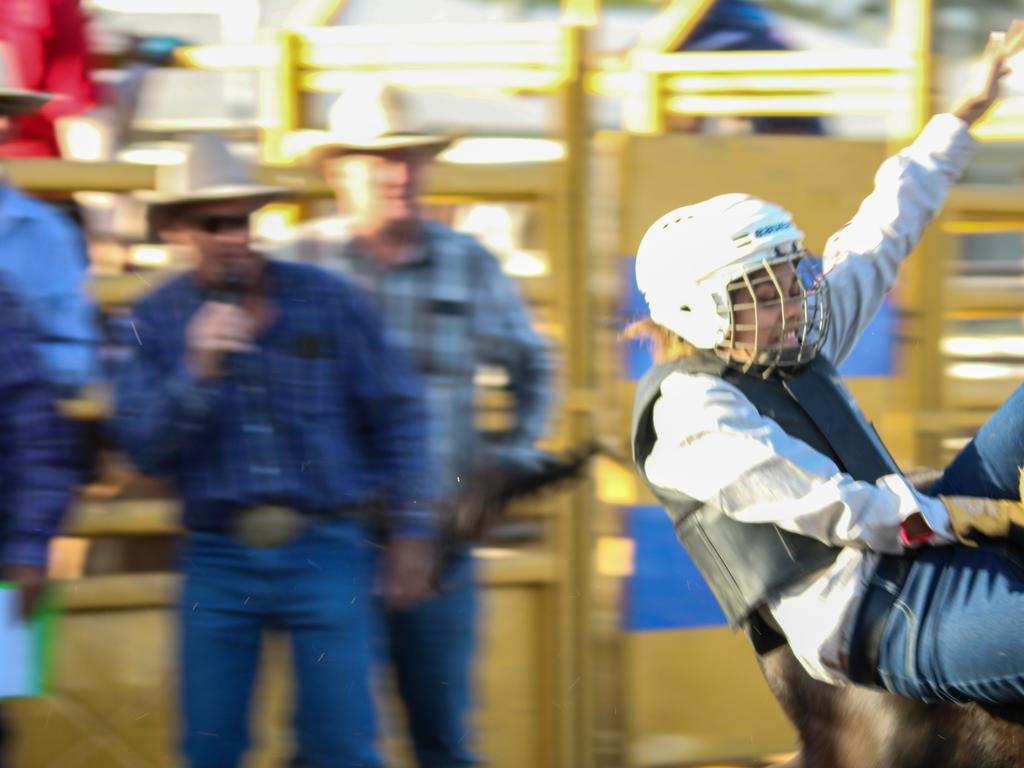 Cherbourg Rodeo, October 15, 2021. Picture: Holly Cormack