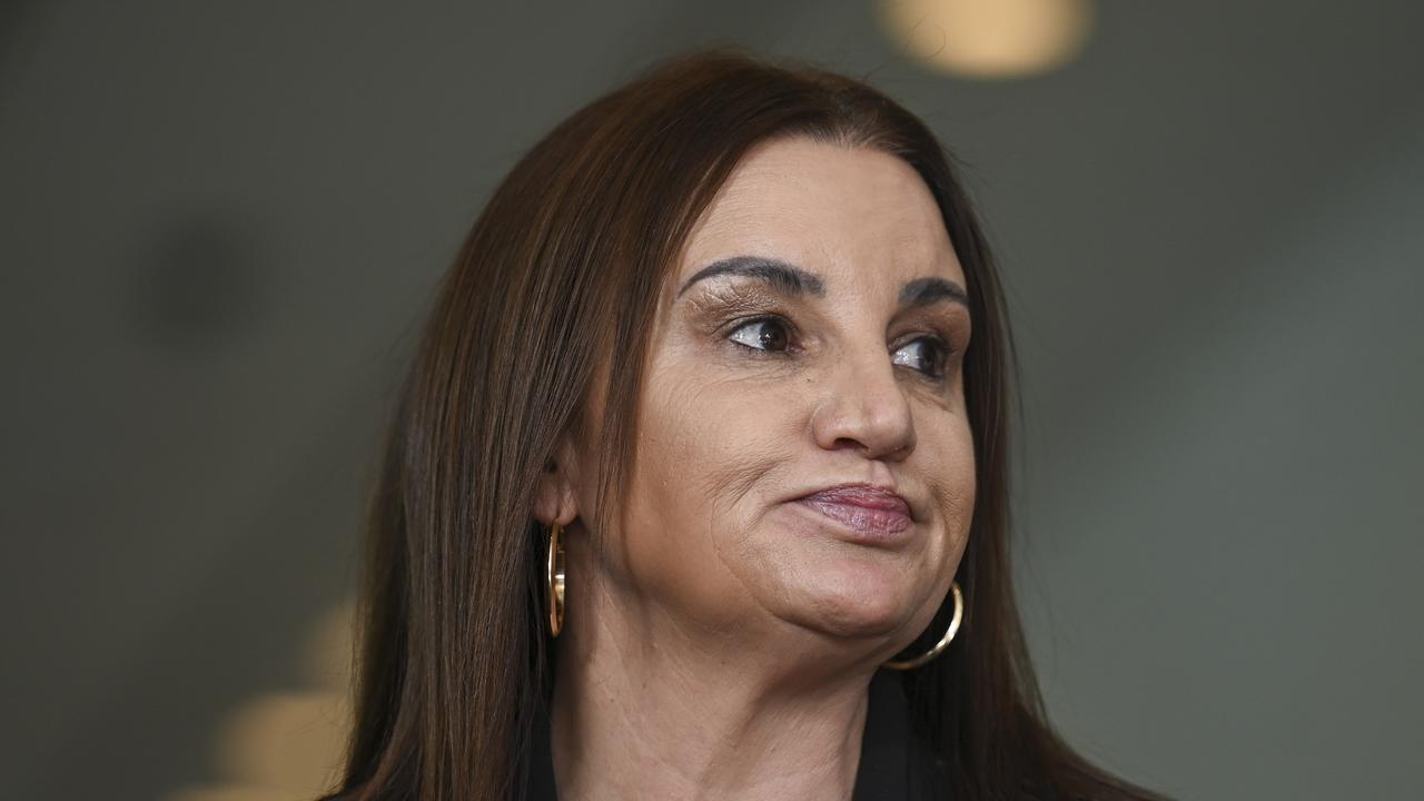 Independent senator Jacqui Lambie issued a rallying cry for women’s sports around the country. Picture: NCA NewsWire / Martin Ollman